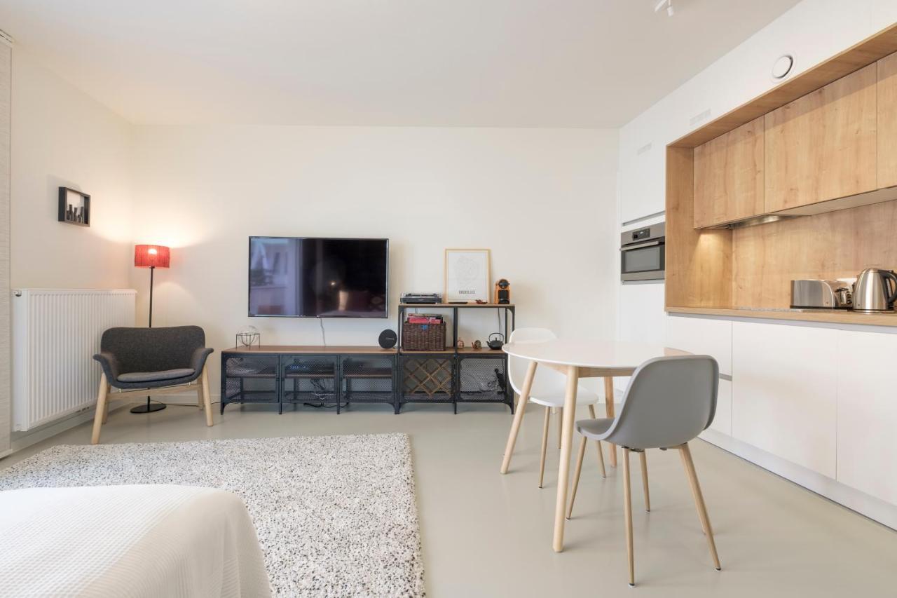 Mini Loft With Terrace Appartement Brussel Buitenkant foto