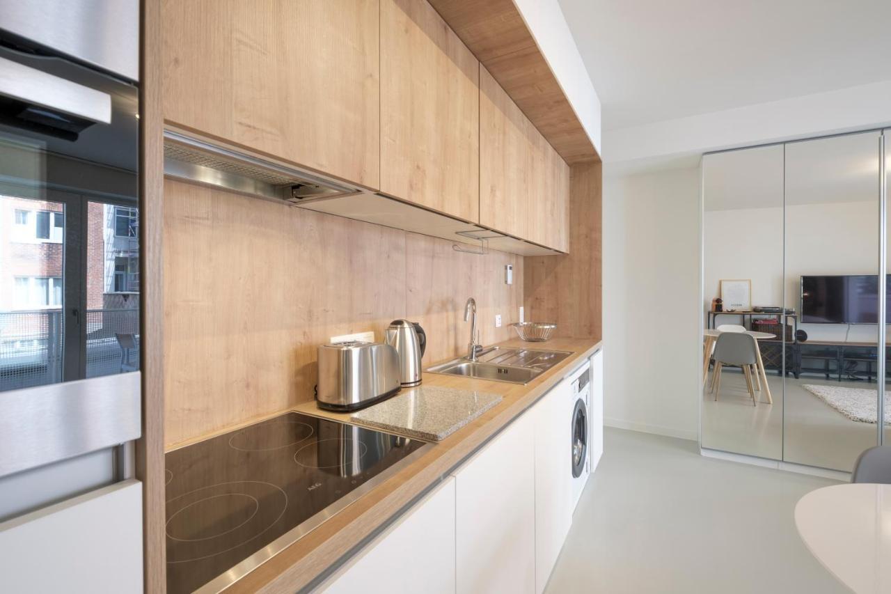 Mini Loft With Terrace Appartement Brussel Buitenkant foto